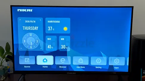 Nikai 32” Smart LED TV - Good Working Condition