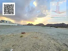Masfout 8 Ground floor corner plot on two streets and a railway, mountain view - Qar Street