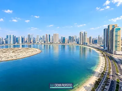 Spacious 3BR + Maid | Panoramic Sea View | Dedicated Parking | 6 Cheques | Free Gym & Pool