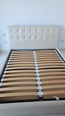 Bed without mattress
