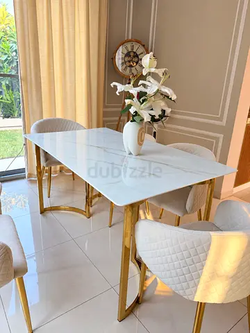 6 SEATER DINING TABLE WITH CHAIRS