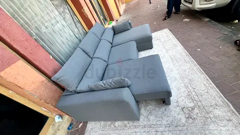 IKEA Esklstuna L shape Sofa Bed Dark Gray