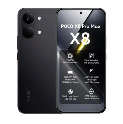 POCO X8 Pro Max (Black) - used for couple of months.