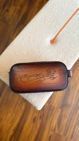 *BERULTI* Formula 1003 Zipped Pouch Venezia softy calf leather *