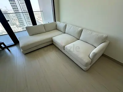 West elm L Shape sofa