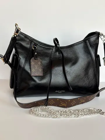 Lv Louis Vuitton women bag black