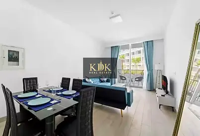 Furnished 1BR | Luma 22 West | Pool & Garden Views