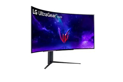 LG UltraGear 45-inch OLED Curved Gaming Monitor.Key SpecificationsDisplay: 45-inch 21:9 UltraWide