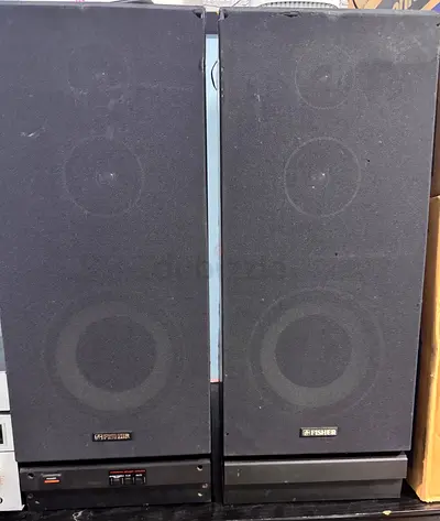 Fisher SA-381L Studio Active 3-Way Tower Speakers (Pair)