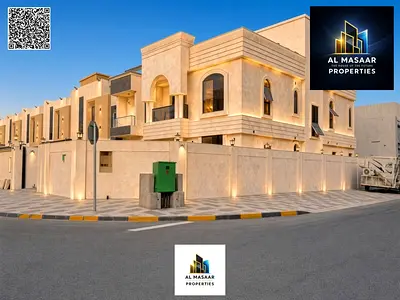 Own a classic-style corner villa featuring a large courtyard, two floors, and a rooftop terrace; located near Al Zubair Street in Al Rahmaniya, Sharja