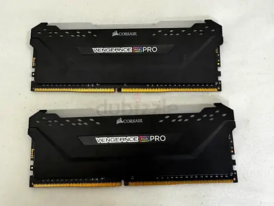 Pair of Corsair Vengeance RGB Pro DDR4 RAM sticks 16gb (8x2)