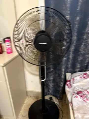 Standing Pedestal Fan - Black, Good Working Condition