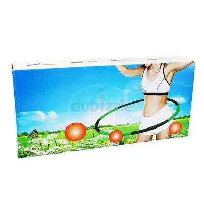Fitness Hula Hoop - Adjustable Weighted Hoop for Home Workout