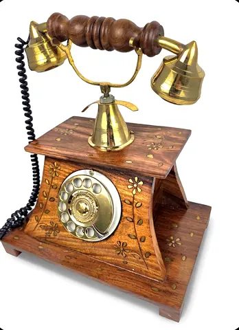 Beautiful brand new antique style working box telephone for sale