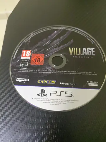 Resident Evil Village – PS4/PS5 Original game disc, used and in good condition. Works perfectly