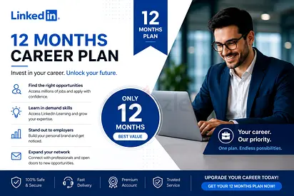 LinkedIn 12 Months Career Plan