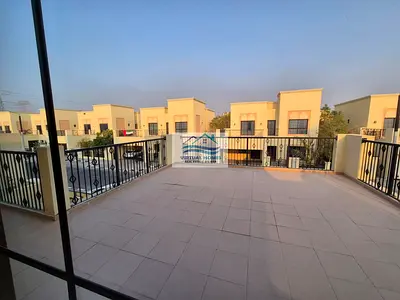 4BR Villa | Nad Al Sheba Villas | Balcony Terrace