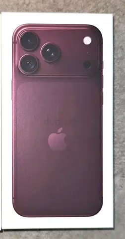iPhone 18 Pro Max 512GB Burgundy UAE Version