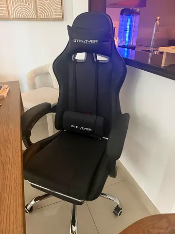 GTPLAYER Ergonomic Gaming/Office Chair - Black, Good Condition