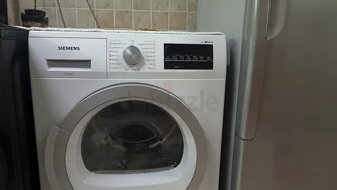 Siemens front-load tumble dryer - good working condition plus the queen size bed never used @200 dhs