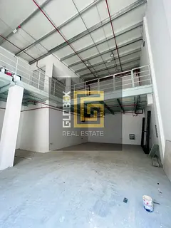 2,400 Sqft Warehouse with Mezzanine | 18 KW | Al Jurf 3 | AED 110K | 4 Cheques