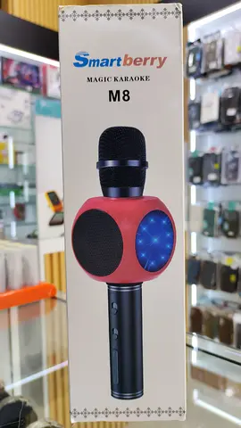 Smartberry M8 Magic Karaoke Microphone - Portable Bluetooth Mic Speaker