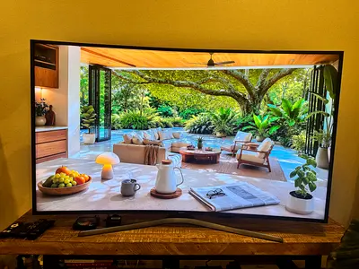 Curved 65-inch LED Smart TV in excellent working condition