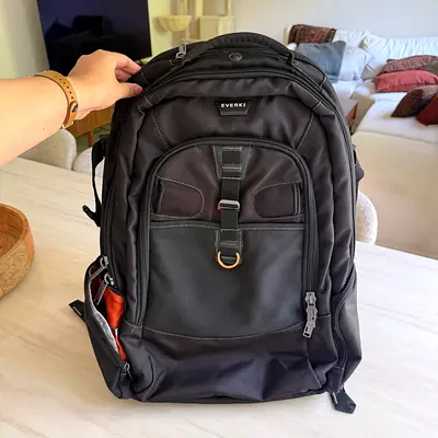 RRP 945AED Everki Business 120 Black Backpack- Flawless Condition