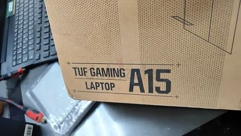 Asus TUF Gaming A15 laptop - boxed