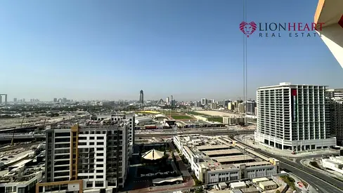 Furnished 1BR Apartment | Binghatti Avenue | High-Floor City & Skyline Views