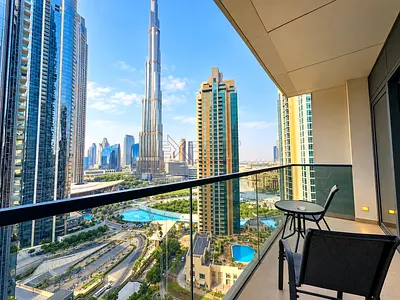 Fully Furnished | Burj Views | High Floor Unit