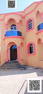 A wonderful villa with a swimming pool for annual rent in Ajman Almowaihat area 1 is a very 💥 spe