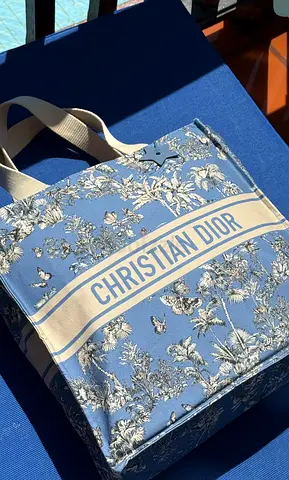 DIOR DIORIVIERA BUTTERFLY TOTE BAG GWP 2025