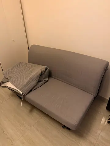 IKEA LYCKSELE LOVAS Sofa Bed - Grey - Excellent Condition