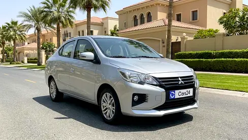 AED 524/m | 0 DP | Free 3 Months Warranty | Service History | 30D Return | MITSUBISHI ATTRAGE 2025