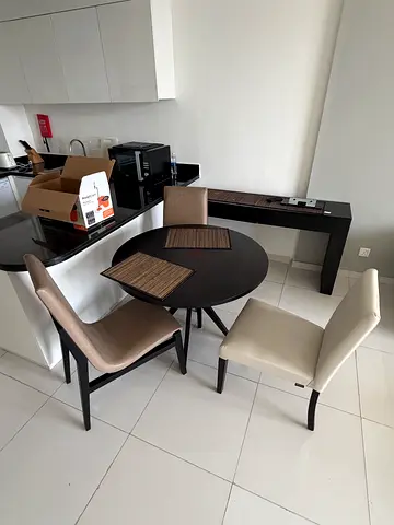 Table + 3 chairs for sale