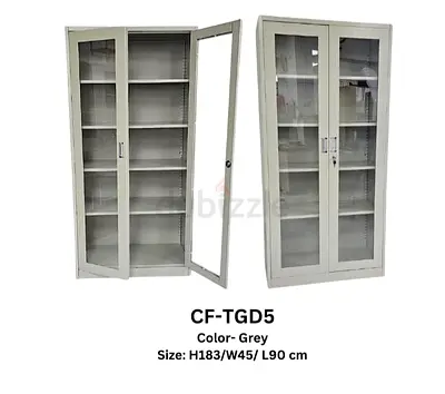 Brand new Two door Office File Cabinet with Glass door For sale