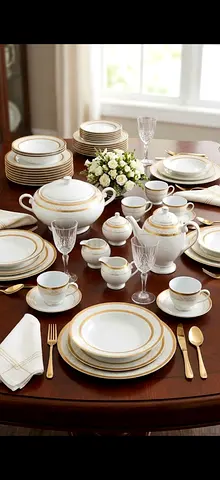Homecenter 12 person porcelain ser