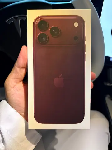 iPhone 18 Pro Max Burgundy 512 GB sealed UAE specs