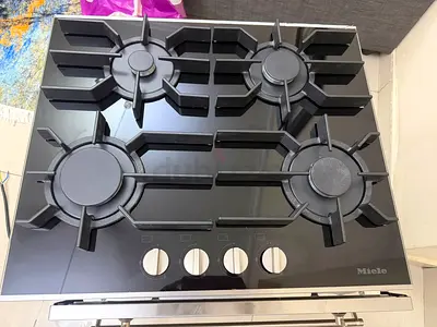Miele Gas Hob KM 3010 G Black Glass Finish 60 Cm