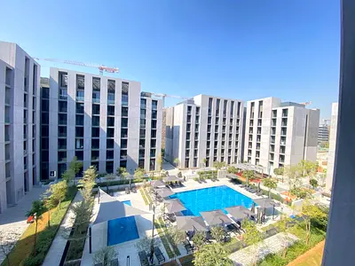 Traz 6 2bhk 3washroom with balcony Waldrop cover parking gym pool kids play AERA Al Jada Sharjah