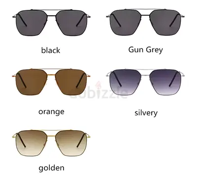 Lindberg titanium Frame Sunglasses - Multiple Lens Colors (Black, Gun Grey, Orange, Silver, Golden)