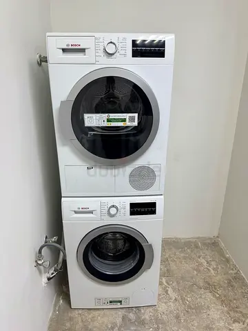 Bosch series 6 9 kg washer and 9 kg dryer separate sets