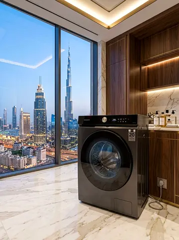 Samsung Bespoke 18.5kg Washer & 9.5kg Dryer – High-Capacity Laundry Set