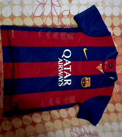 FC Barcelona Qatar Airways Home Jersey 2015 - Size M