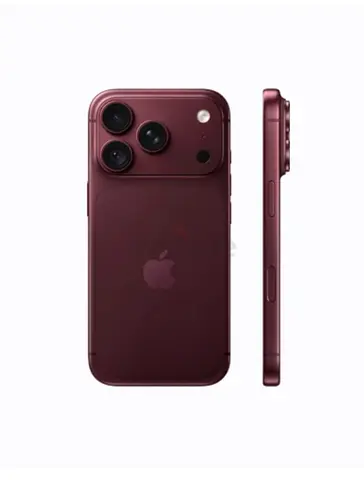 Apple iPhone 18Pro burgundy TDRA