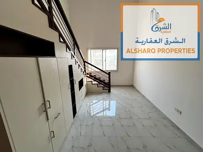 Duplex 1-bedroom apartment with living room – 1 bathroom – built-in wardrobes – modern finishes – central air conditioning – spacious layout.