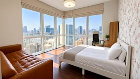 Master Bedroom | Private Bathroom | Panoramic View | All Bills Included