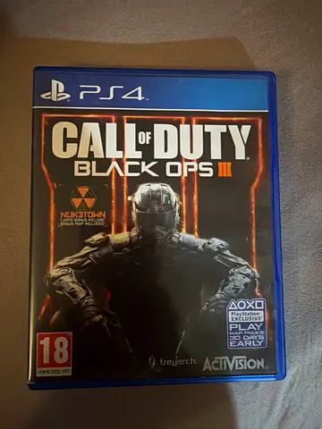Call of Duty: Black Ops III (PS4) - Assassin’s creed syndicate (PS4) - excellent condition