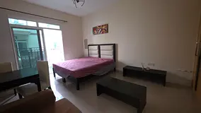 FULLY FURNISHED STUDIO FOR SALE I VACANT I BALCONY